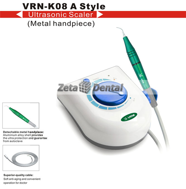 Vrn® Dental Ultrasonic Scaler K08A Metal Handpiece